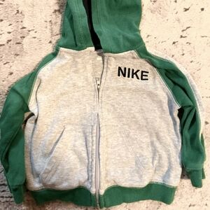 Baby Nike green zip up 12months